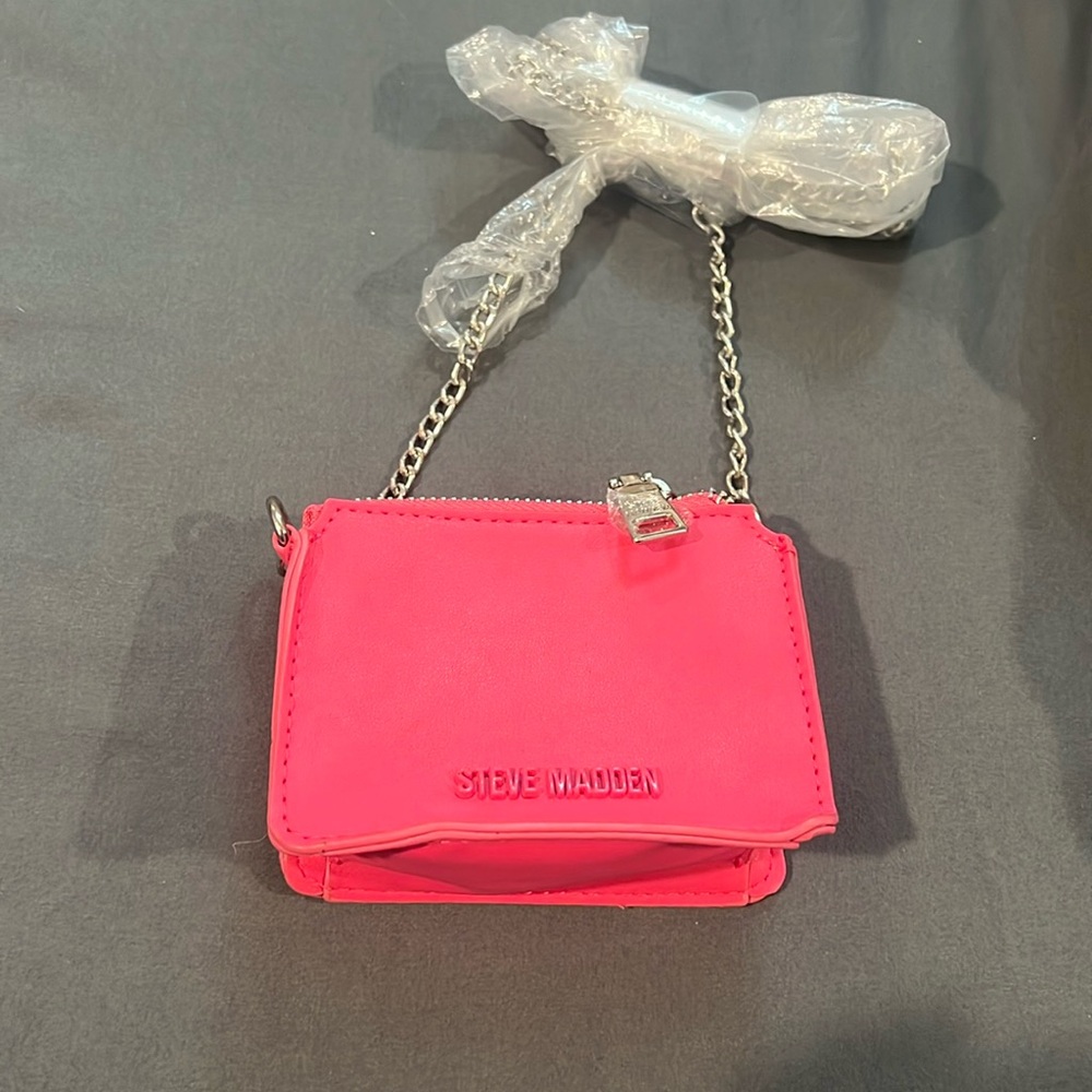 HOT PINK steve madden crossbody